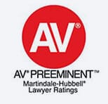 AV | Preeminent | Martindale-Hubbell Lawyer Ratings